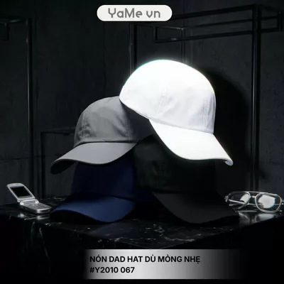 Nón Dad Hat Dù Mỏng Nhẹ #Y2010 067 23114 |YaMe|