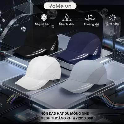 Nón Dad Hat Dù Mỏng Nhẹ Mesh Thoáng Khí #Y2010 068 23816 |YaMe|