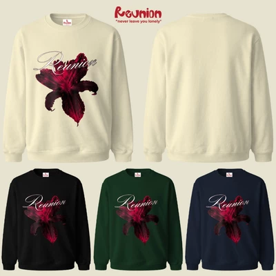 RNC LILY Sweatshirt - Áo Nỉ Dài Tay In Hình Áo Sweater Nam Nữ Form Oversize Brand REUNION