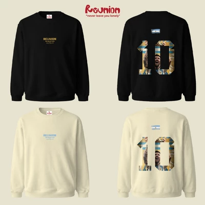 RNC M10 Sweatshirt - Áo Nỉ Dài Tay In Hình Áo Sweater Nam Nữ Form Oversize Brand REUNION