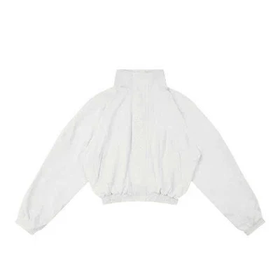 ''WHENEVER'' ÁO KHOÁC GIÓ WINDBREAKER JACKET/ WHITE