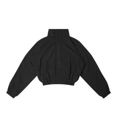 ''WHENEVER'' ÁO KHOÁC GIÓ WINDBREAKER JACKET/ BLACK