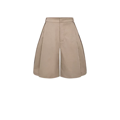Quần Short Unisex Kaki Ống Rộng - Ivankov Harmony Khaki Wide Bermuda