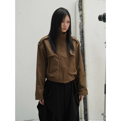 Áo khoác kaki cổ cao - ASTRA VEIL JACKET