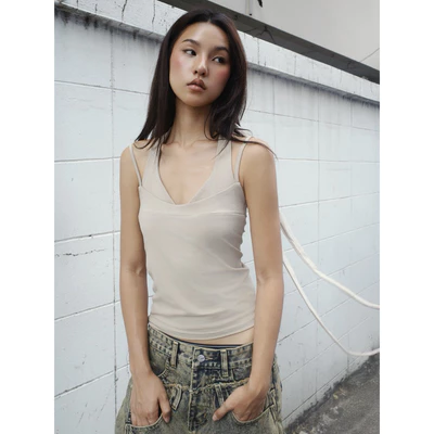 Áo dây cổ yếm - CALESTE CHARM TOP