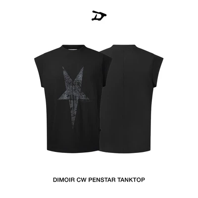 Áo thun DIMOIR CW PENSTAR TANKTOP Màu Đen