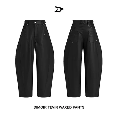 Quần dài TEVIR WAXED Màu Đen