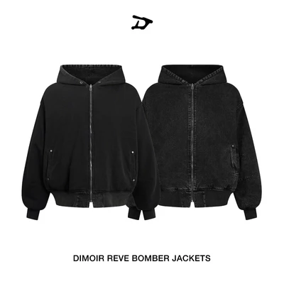 Áo khoác DIMOIR REVE BOMBER Màu Wash