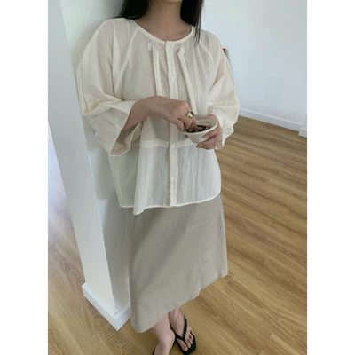 DOB - Chân váy dáng A lửng xoè nhẹ I Kool Skirt I