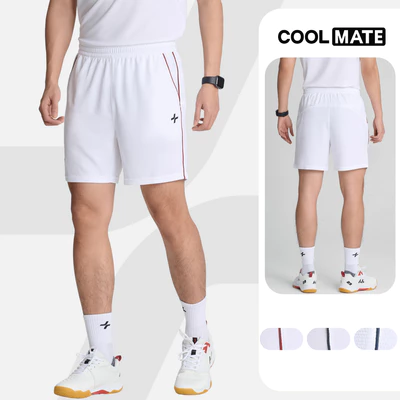 [GIÁ SỐC]Quần thể thao nam 6inch Pickleball Dink Shot Essentials thoáng khí thấm hút tốt Coolmate