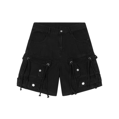 Quần Short Nam Nữ The ORBIT STRAP DENIM SHORT - Local Brand Chính Hãng