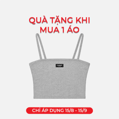 Áo croptop nữ ôm kiểu 2 dây local brand CINDER 4 màu trễ vai ulzzang cá tính đẹp