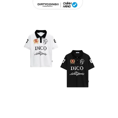 [DCxRS] Áo Thun Polo DirtyCoins Classic Patches