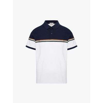 Áo Polo 4men Signature Stripe Phối Màu Form Regular PO192 Basic, Thanh Lịch