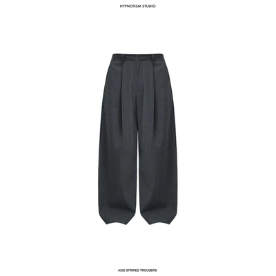 Hypnotism Axis Striped Pants Quần tây thiết kế sọc dọc hai ly trước form Relaxed Fit (Hỏa tốc)