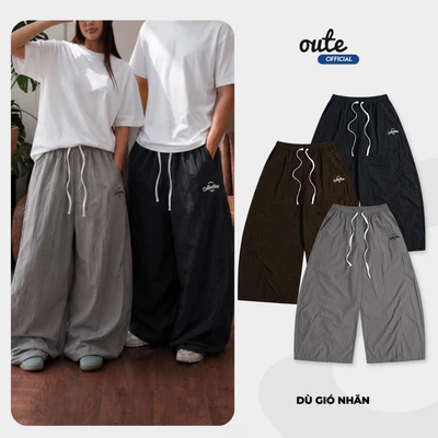 Quần Dài Outerity Origin Chất Dù Form Rộng Unisex Nam Nữ - Localbrand 2026