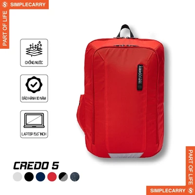 Balo Thời Trang Nam Nữ SimpleCarry Credo 5 Thiết Kế Vải Dạ Quang, Chống Thấm Tốt