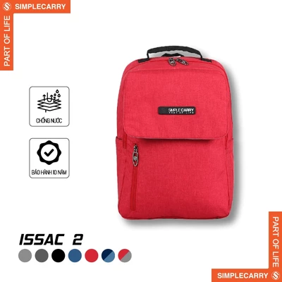 Balo Học Sinh Cho Bé SimpleCarry Issac 2 Có Ngăn Chính Rộng Rãi, Phần Lưng Có Lớp Mút Chắc Chắn