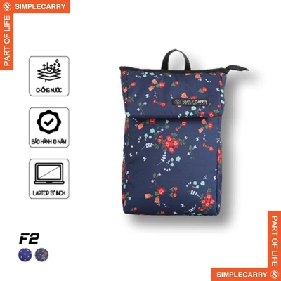 Balo Họa Tiết Hoa SimpleCarry F2
