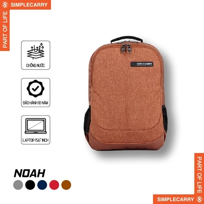 Balo NOAH Thời Trang Nam Nữ SimpleCarry Ngăn Đựng Laptop Riêng Biệt, Chống Sốc, Chống Thấm