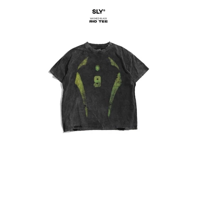 Áo thun Oversize SLY Washed RIO Black