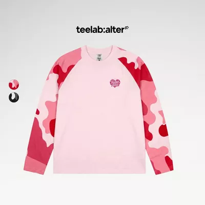 Áo Thun Dài Tay Teelab Alter Regular TI STAR Camo Raglan Long Sleeve TS423