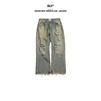 Quần Jeans SLY Regular Mid Blue