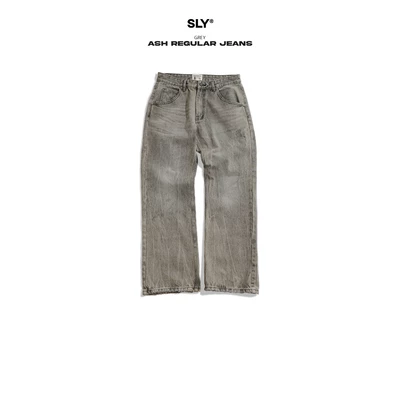 Quần Jeans SLY Regular ASH Grey