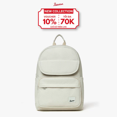 Balo Nam Nữ Đi Học BAMA FLAP Backpack Cặp Đi Làm Chống Nước Du Lịch Nhiều Ngăn Đựng Laptop 15 inch