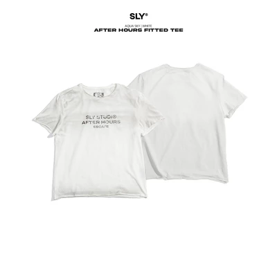 Áo thun SLY Fitted Tee After Hours White