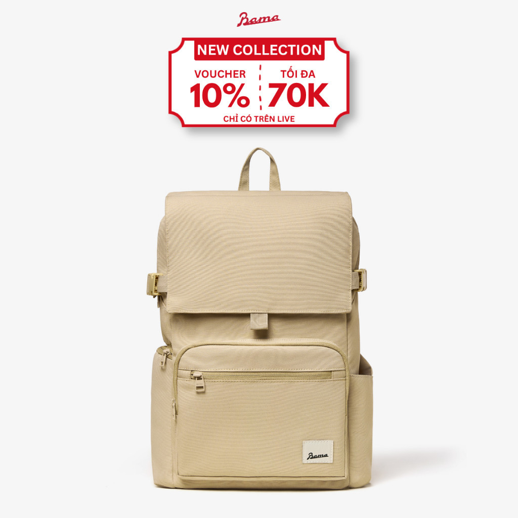 Balo Nam Nữ Đi Học Đi Làm BAMA CARGO Backpack Chống Nước Du Lịch Nhiều Ngăn Đựng Laptop 15.6 inch