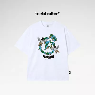 Áo Thun Teelab Alter Oversized Cotton Angel Tee TS433