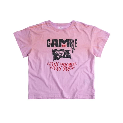 GAMBLE CREW TEE/ ÁO THUN MỎNG IN LỤA/ GAMBLE WORLDWIDE