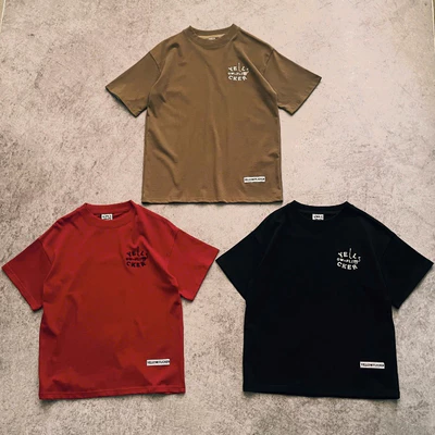 Áó thun tay ngắn YELLOW FLICKER SIGNATURE LOGO unisex