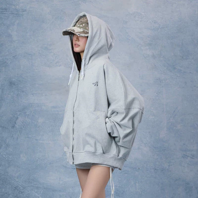 Áo khoác Hoodie zip có nón vải nỉ chân cua OWN IT Regods - Hoodie zip OWN IT