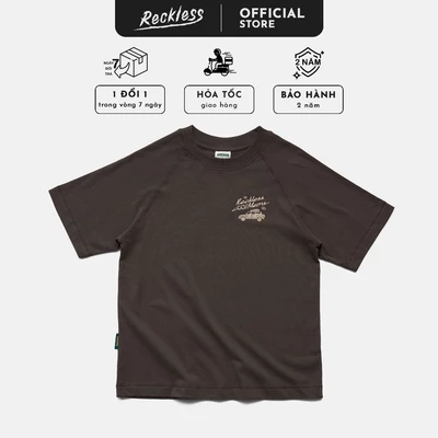 [Limited Edition] Áo thun Raglan "Reckless X Mems 2026" Oversized Cotton Unisex