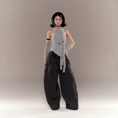 MURPHY PANTS (BLACK) BunnyHill SSSB31a