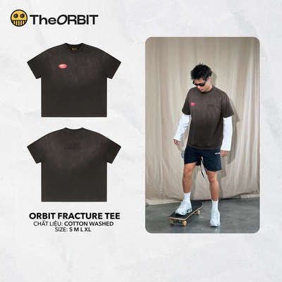 Áo Thun Nam Nữ The ORBIT FRACTURE TEE - Local Brand Chính Hãng