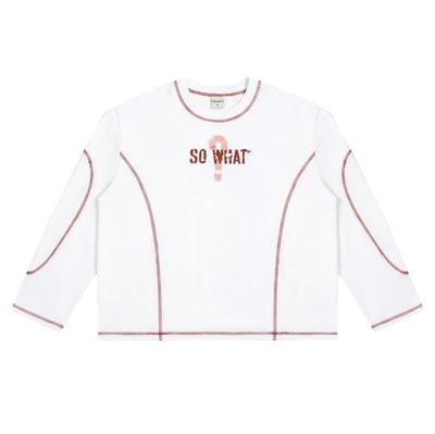 Áo thun form Oversized UNRESOLVED LONGSLEEVE Cotton PARADOX AT6P0607