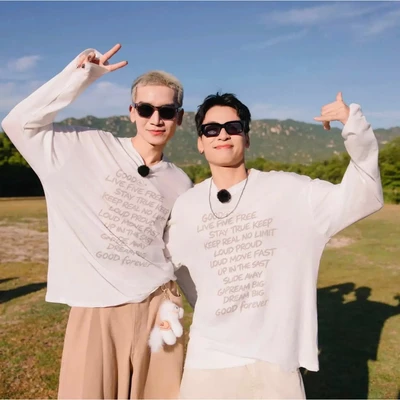 Áo Thun Chú Thơm Chớm Thu Dài Tay Nam Form Rộng Oversize In Chữ Longsleeve ZUTEE A84