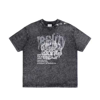 Áo thun form Oversized REALITY TEE Cotton PARADOX AT6P0505