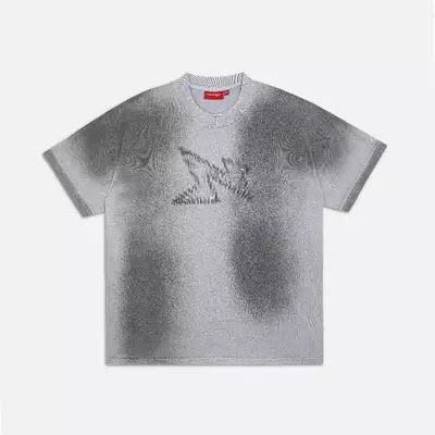 Áo thun NEEDS OF WISDOM Shadow Pigment Washed Tee - Grey - Local Brand Chính Hãng