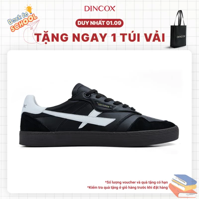 Giày Sneaker Nam Nữ DC48 SHADOW MOVE Dincox Shoes Đế Bằng - Da phối Suede Cao Cấp