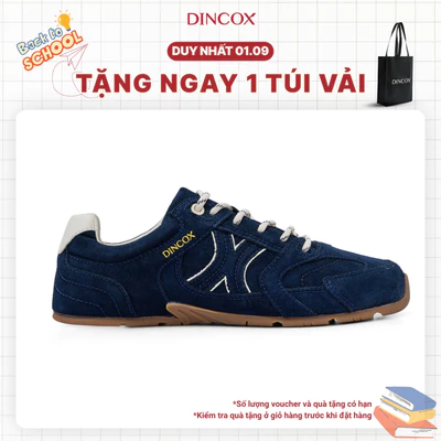 [NEW ARRIVAL] Giày Sneaker Nam Da Suede Cao Cấp Dincox Shoes DC51 DEEP OCEAN