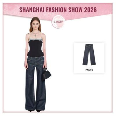[DEAL MỞ BÁN] LSOUL - Nes Jean Quần Nữ Ống Suông Wash Xanh Đậm Dáng Suông Thời Trang J26060833
