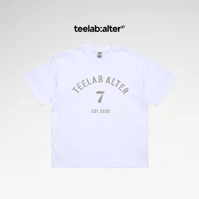 Áo Thun Teelab Alter Boxy Cotton Typo 7 Tee TS429