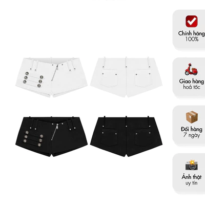 [HÀNG MỚI VỀ] Quần short kaki chất co giãn tôn dáng NINI - 𝐊𝐈𝐋𝐋 𝐒𝐘𝐒𝐓𝐄𝐌
