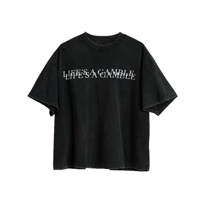 LAG TEE / ÁO THUN IN / GAMBLE WORLDWIDE