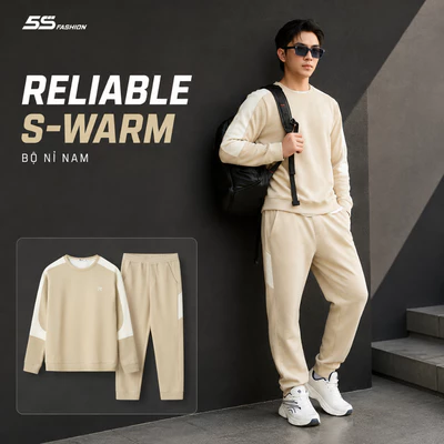 [GIÁ MỞ BÁN]Quần Áo Nỉ Nam 5S FASHION Can Phối Vải Dày Dặn, Ấm Áp, Thiết Kế Trẻ Trung 01-MBNI25005