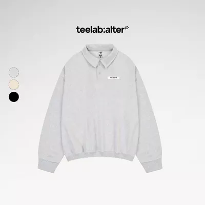 Áo Nỉ Bông Teelab Alter Relaxed Fit Fleece Essentials FW26 Polo Sweatshirt HD144